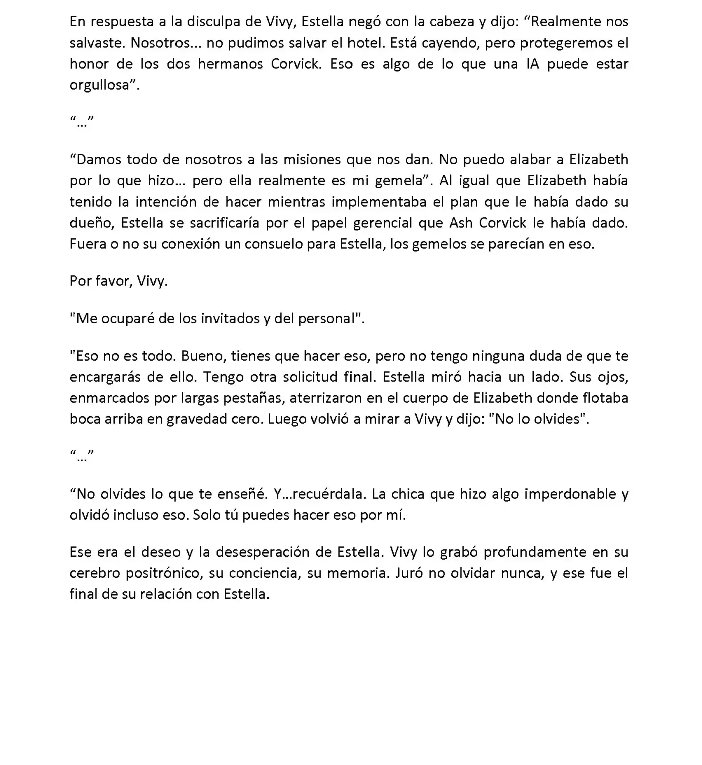Vivy: Fluorite Eye's Song (Novela) - Capítulo 7.08 - Página 6 - LectorTMOo