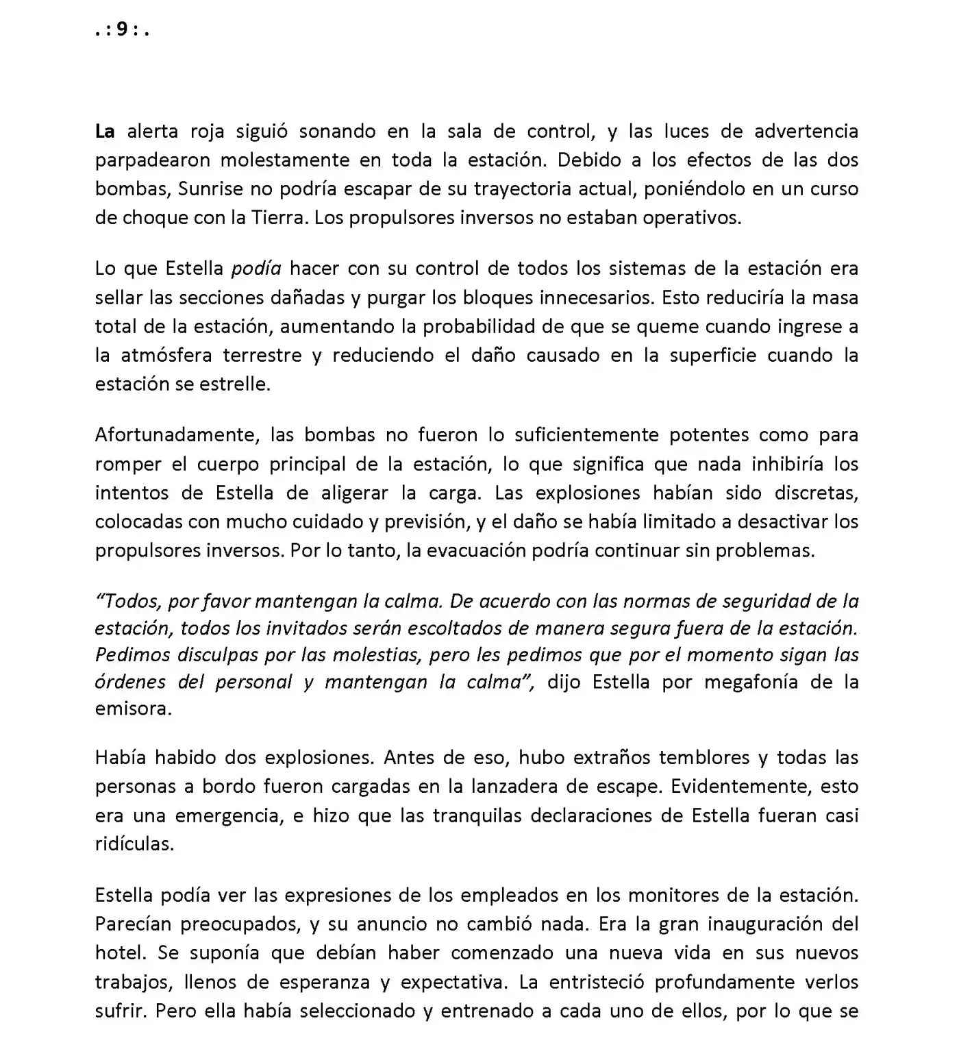 Vivy: Fluorite Eye's Song (Novela) - Capítulo 7.09 - Página 2 - LectorTMOo