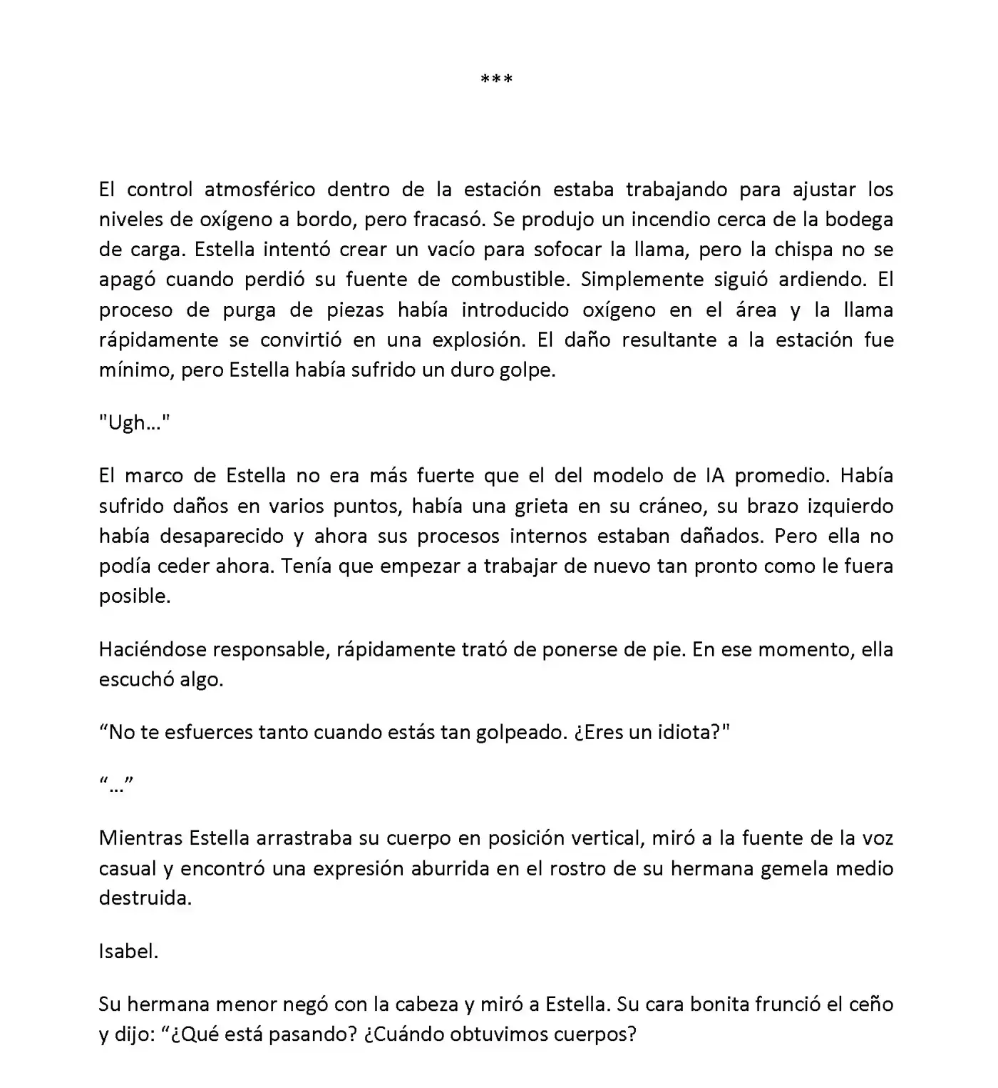 Vivy: Fluorite Eye's Song (Novela) - Capítulo 7.09 - Página 6 - LectorTMOo