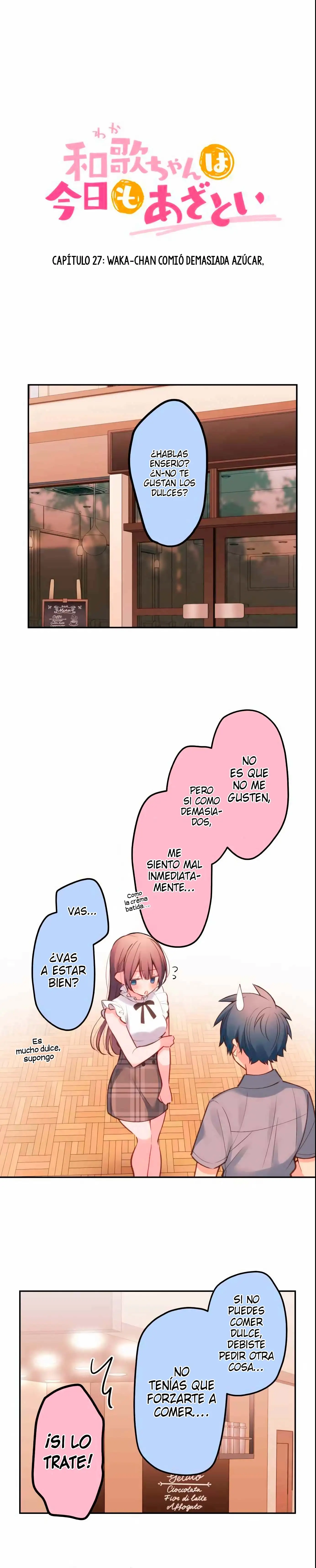 Waka-chan esta coqueteandome hoy tambien - Capítulo 27 - Página 6 - LectorTMOo