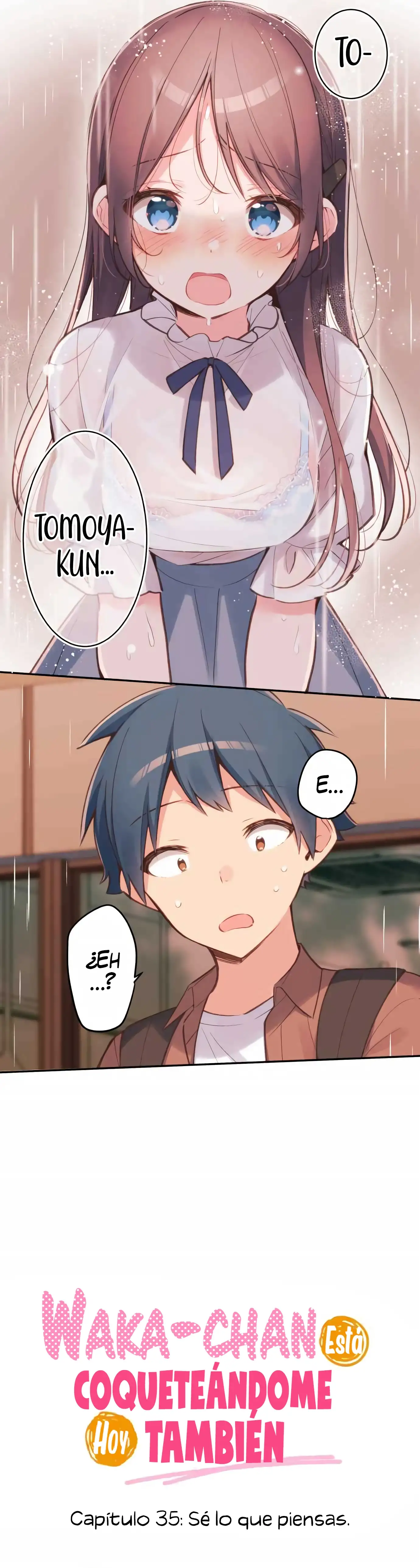 Waka-chan esta coqueteandome hoy tambien - Capítulo 35 - Página 3 - LectorTMOo