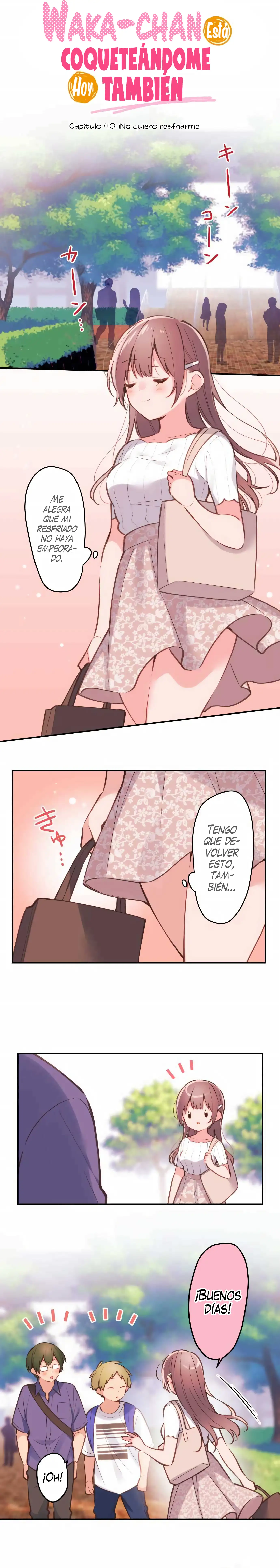 Waka-chan esta coqueteandome hoy tambien - Capítulo 40 - Página 4 - LectorTMOo