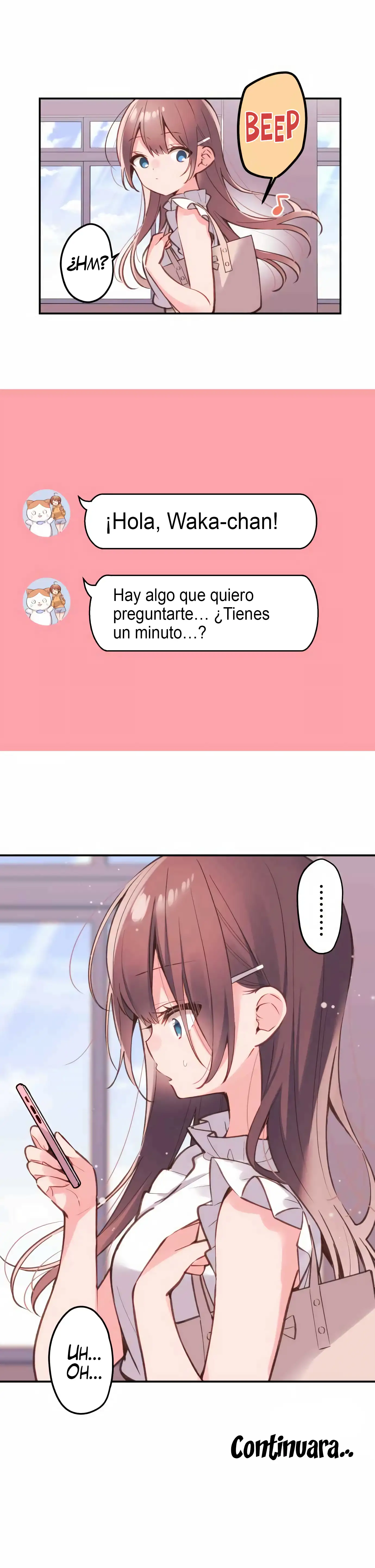 Waka-chan esta coqueteandome hoy tambien - Capítulo 44 - Página 18 - LectorTMOo