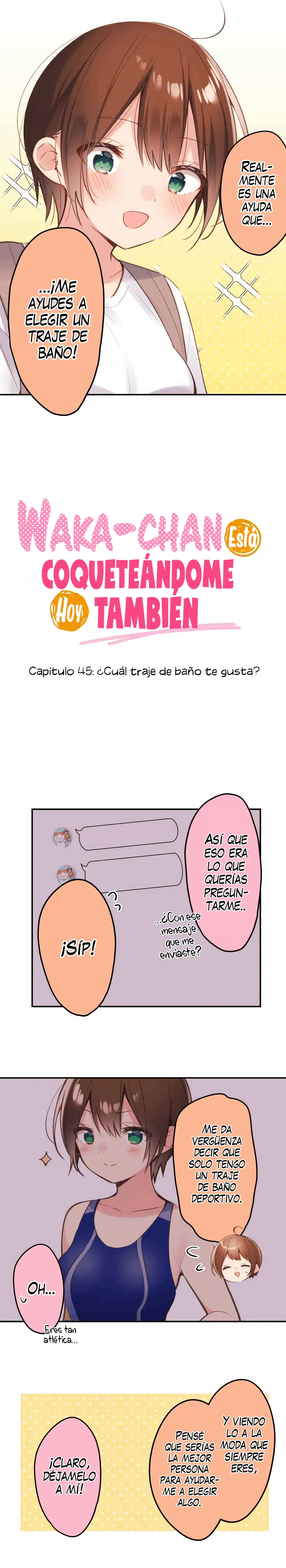 Waka-chan esta coqueteandome hoy tambien - Capítulo 45 - Página 4 - LectorTMOo