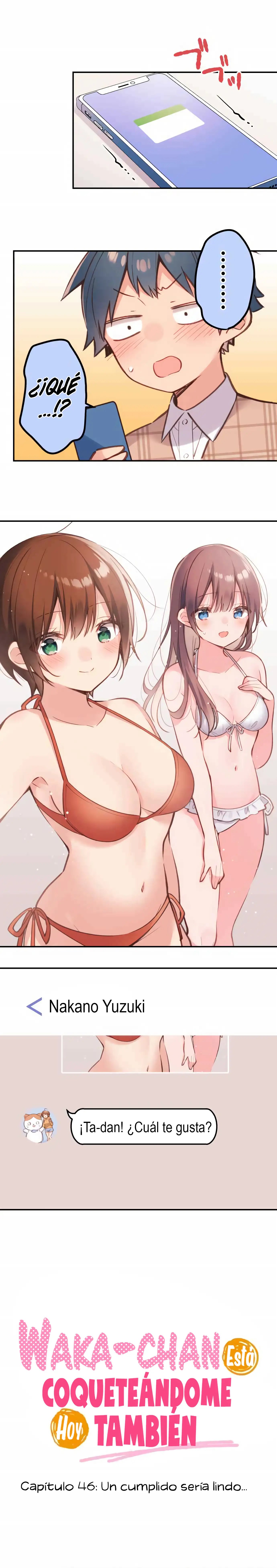 Waka-chan esta coqueteandome hoy tambien - Capítulo 46 - Página 3 - LectorTMOo