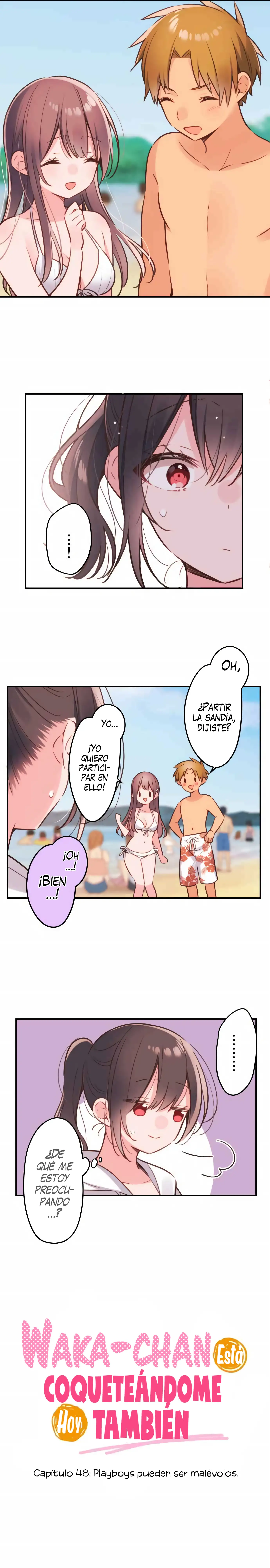 Waka-chan esta coqueteandome hoy tambien - Capítulo 48 - Página 5 - LectorTMOo
