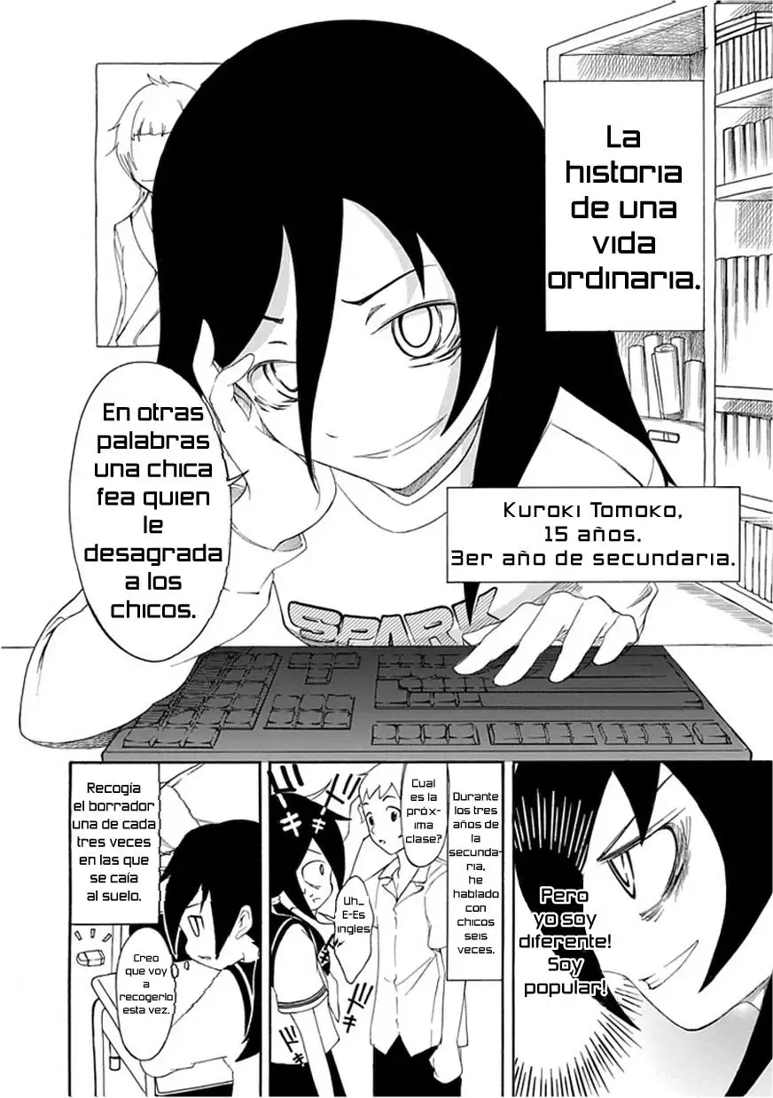 Watashi ga Motenai no wa Dou Kangaetemo Omaera ga Warui!, It's Not My Fault That I'm Not Popular! - Capítulo 1 - Página 3 - LectorTMOo