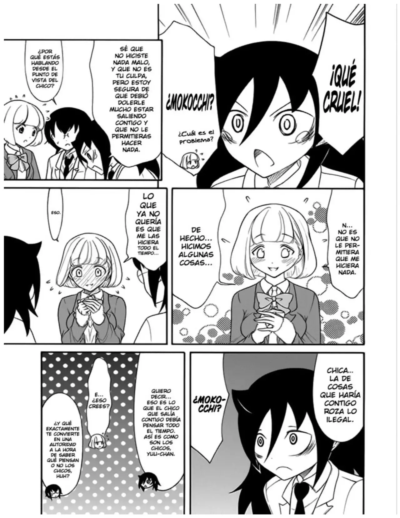 Watashi ga Motenai no wa Dou Kangaetemo Omaera ga Warui!, It's Not My Fault That I'm Not Popular! - Capítulo 100 - Página 5 - LectorTMOo