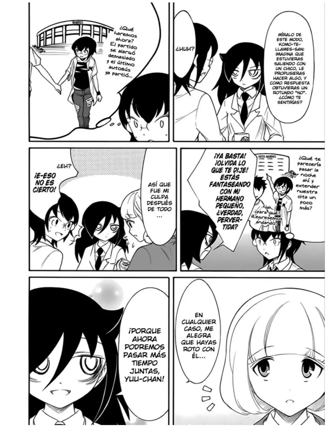 Watashi ga Motenai no wa Dou Kangaetemo Omaera ga Warui!, It's Not My Fault That I'm Not Popular! - Capítulo 100 - Página 6 - LectorTMOo