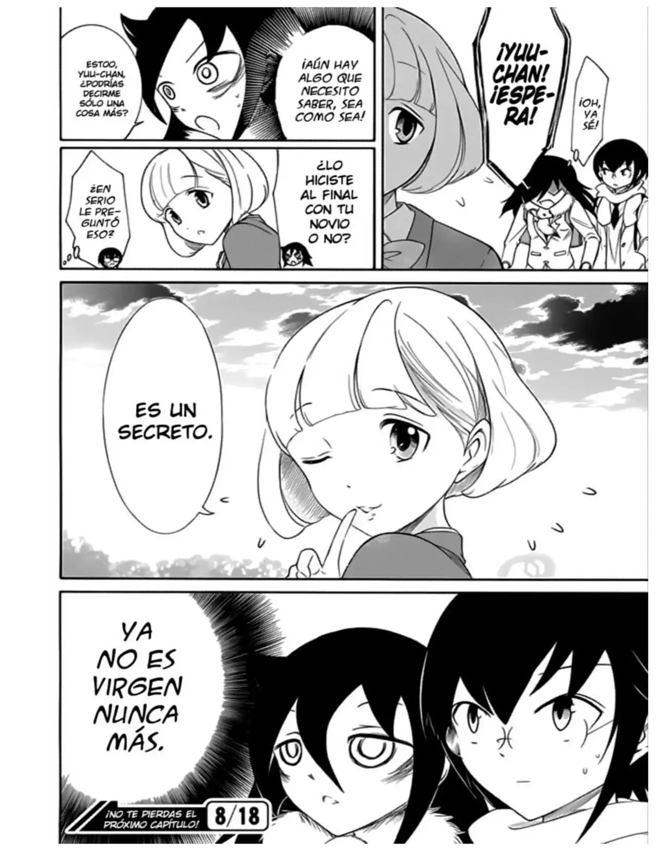 Watashi ga Motenai no wa Dou Kangaetemo Omaera ga Warui!, It's Not My Fault That I'm Not Popular! - Capítulo 100 - Página 8 - LectorTMOo