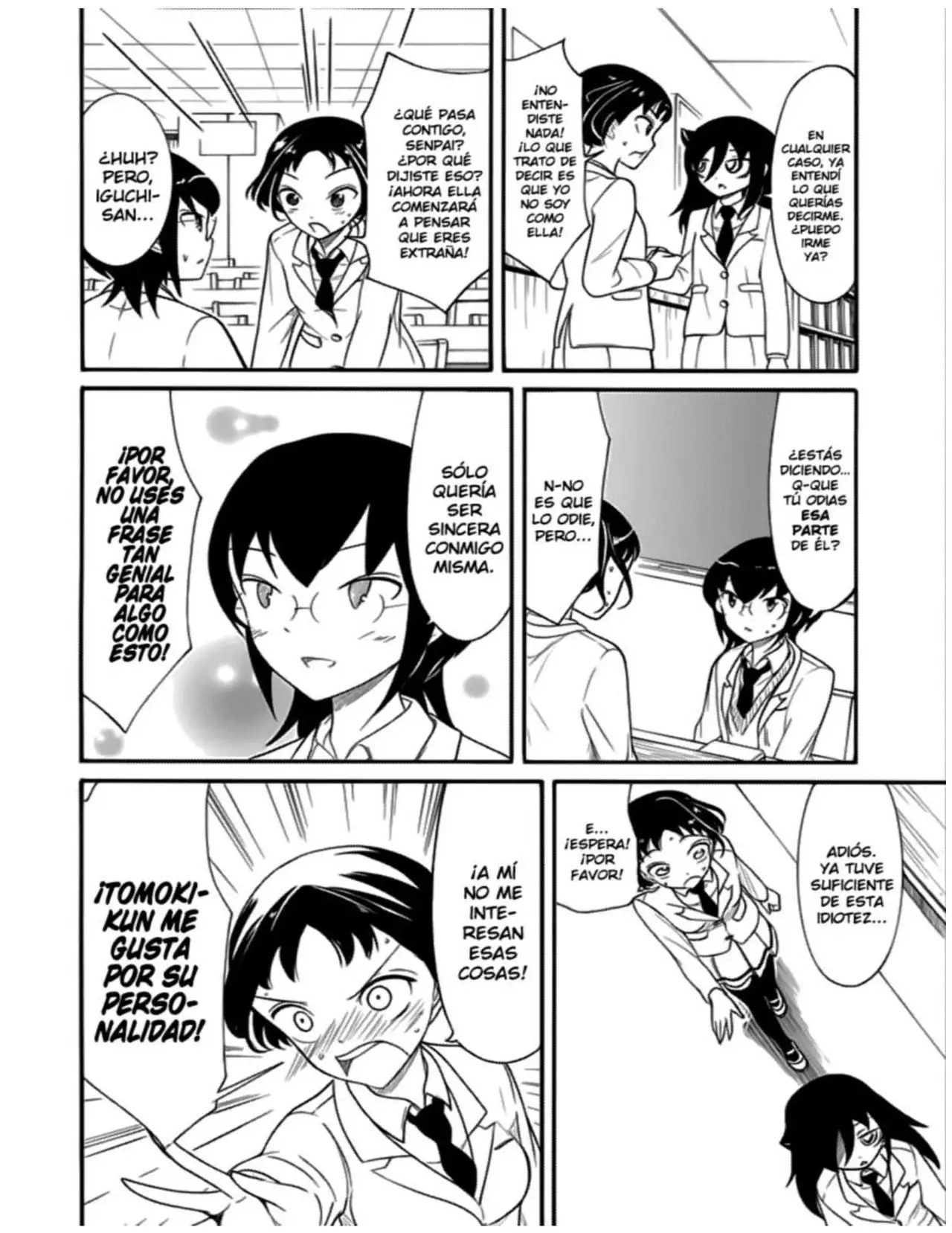 Watashi ga Motenai no wa Dou Kangaetemo Omaera ga Warui!, It's Not My Fault That I'm Not Popular! - Capítulo 101 - Página 4 - LectorTMOo