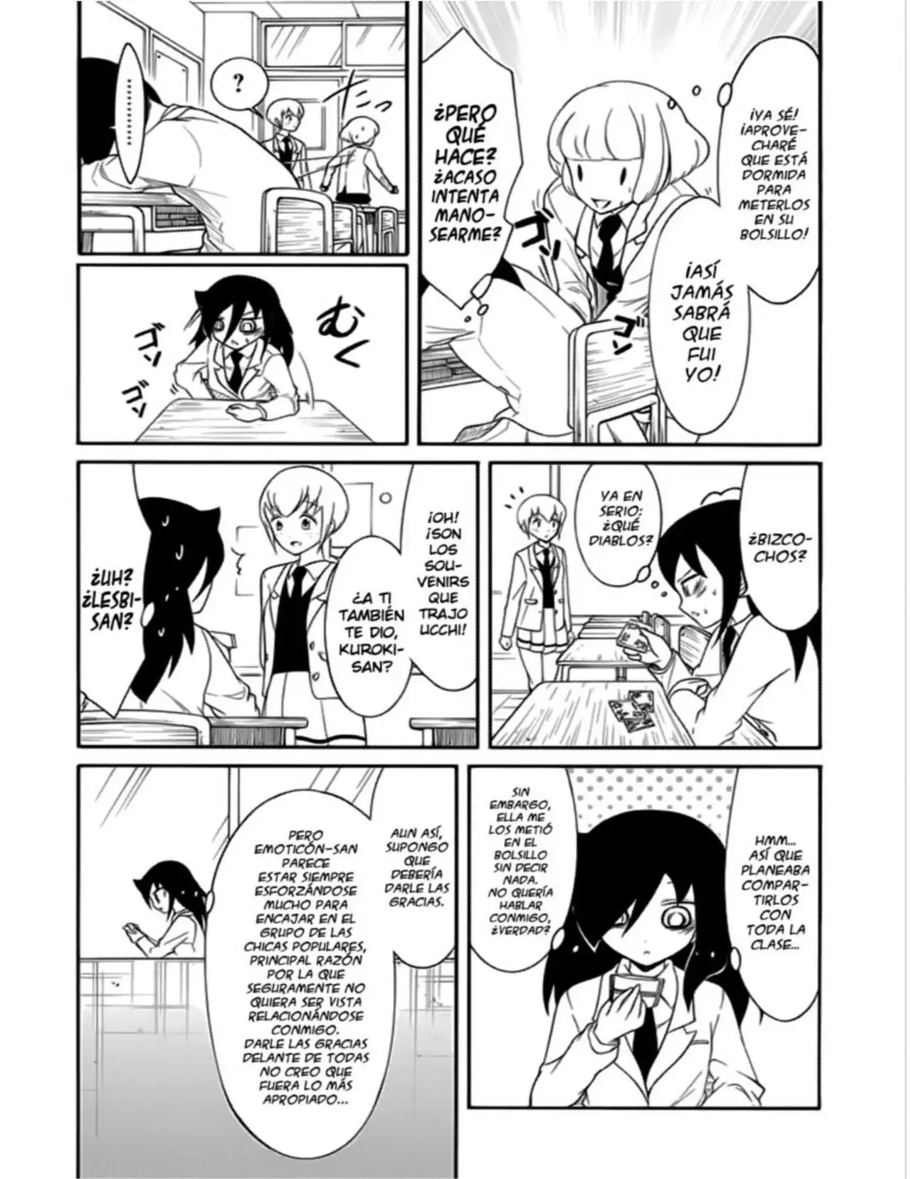 Watashi ga Motenai no wa Dou Kangaetemo Omaera ga Warui!, It's Not My Fault That I'm Not Popular! - Capítulo 105 - Página 6 - LectorTMOo