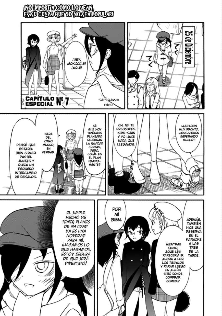 Watashi ga Motenai no wa Dou Kangaetemo Omaera ga Warui!, It's Not My Fault That I'm Not Popular! - Capítulo 108 - Página 1 - LectorTMOo