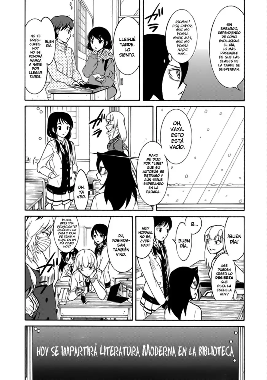 Watashi ga Motenai no wa Dou Kangaetemo Omaera ga Warui!, It's Not My Fault That I'm Not Popular! - Capítulo 109 - Página 3 - LectorTMOo