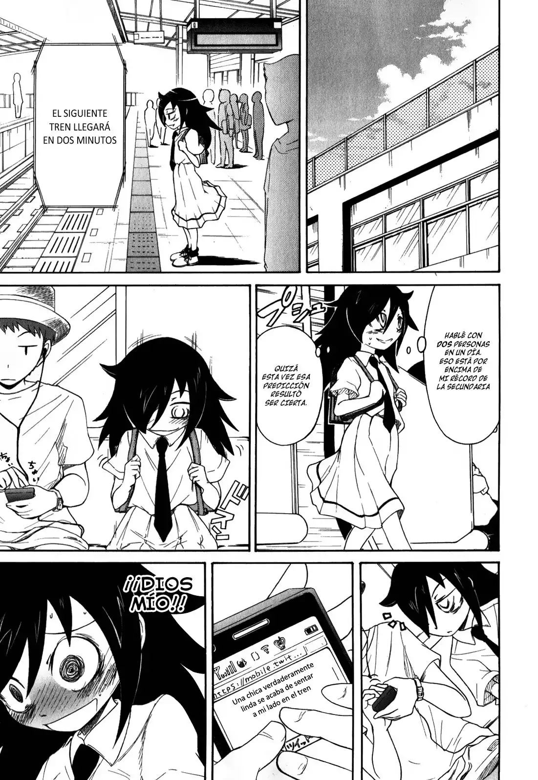 Watashi ga Motenai no wa Dou Kangaetemo Omaera ga Warui!, It's Not My Fault That I'm Not Popular! - Capítulo 11 - Página 7 - LectorTMOo
