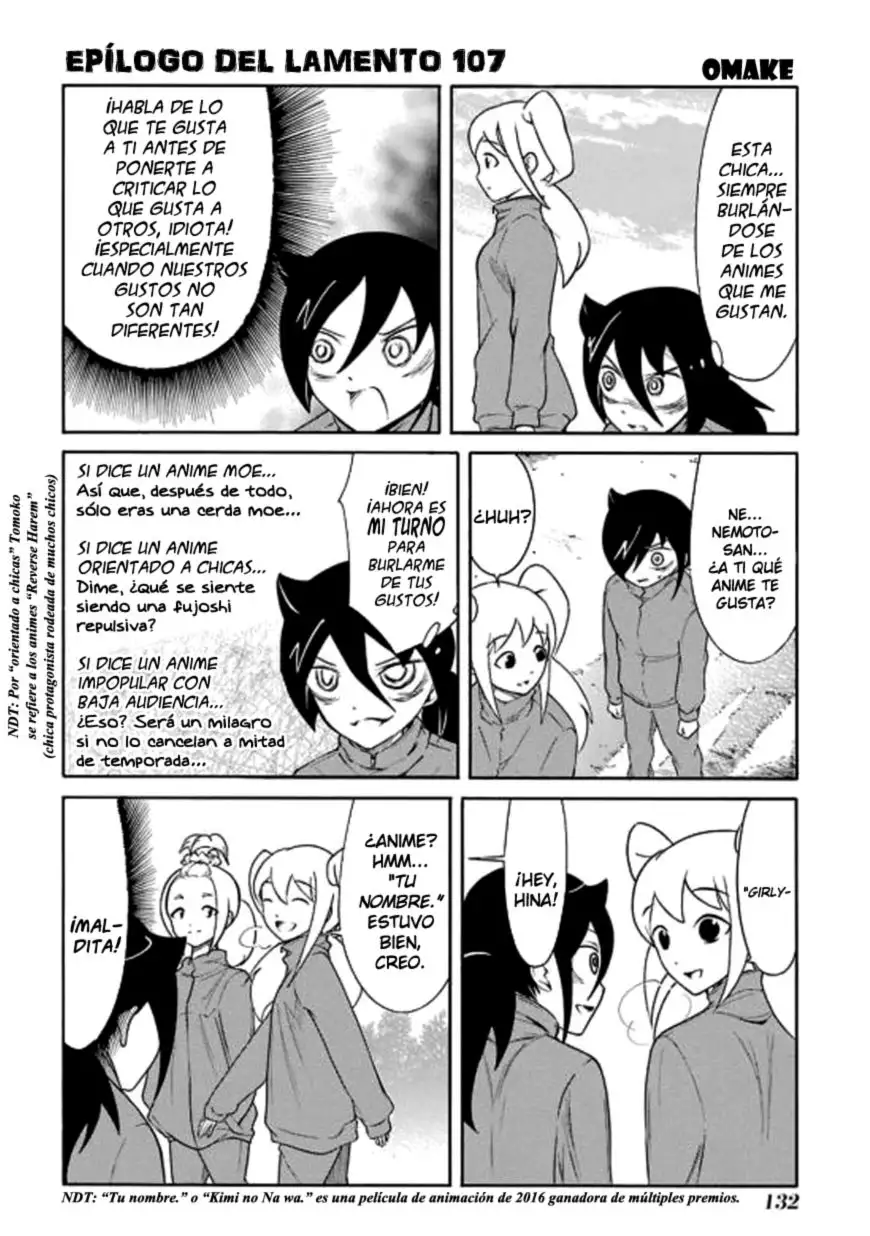 Watashi ga Motenai no wa Dou Kangaetemo Omaera ga Warui!, It's Not My Fault That I'm Not Popular! - Capítulo 114 - Página 9 - LectorTMOo
