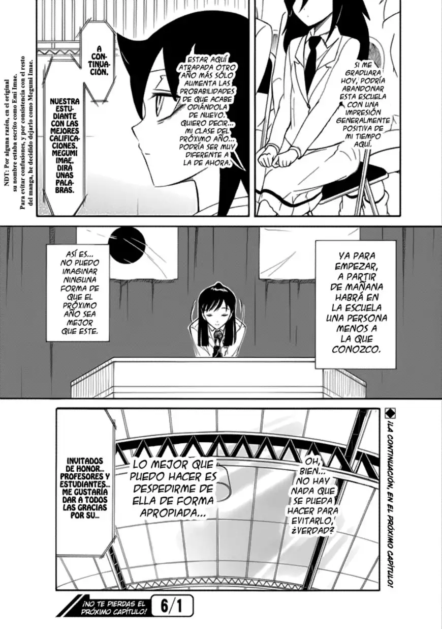Watashi ga Motenai no wa Dou Kangaetemo Omaera ga Warui!, It's Not My Fault That I'm Not Popular! - Capítulo 115 - Página 8 - LectorTMOo