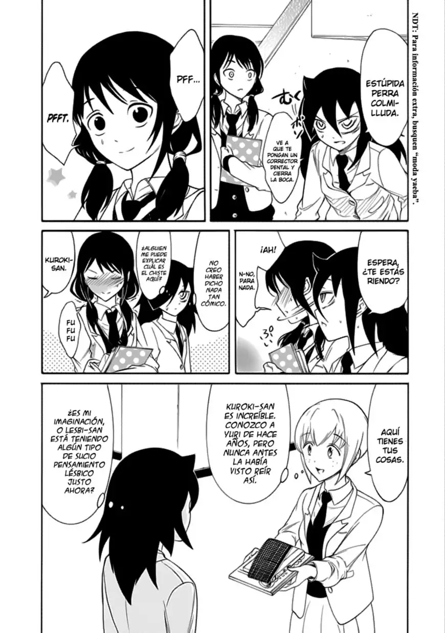 Watashi ga Motenai no wa Dou Kangaetemo Omaera ga Warui!, It's Not My Fault That I'm Not Popular! - Capítulo 117 - Página 7 - LectorTMOo