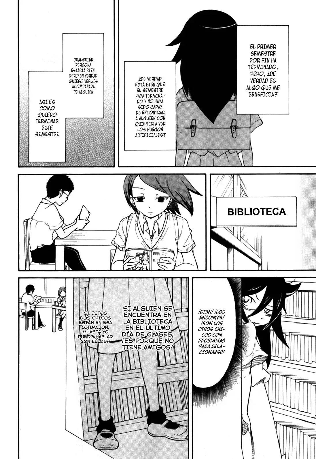 Watashi ga Motenai no wa Dou Kangaetemo Omaera ga Warui!, It's Not My Fault That I'm Not Popular! - Capítulo 12 - Página 2 - LectorTMOo