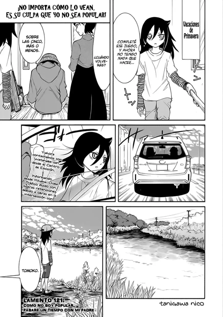 Watashi ga Motenai no wa Dou Kangaetemo Omaera ga Warui!, It's Not My Fault That I'm Not Popular! - Capítulo 121 - Página 1 - LectorTMOo