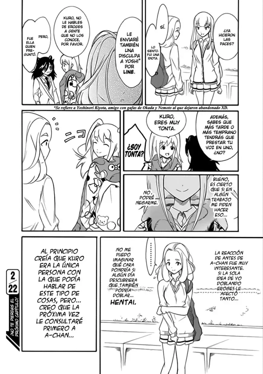 Watashi ga Motenai no wa Dou Kangaetemo Omaera ga Warui!, It's Not My Fault That I'm Not Popular! - Capítulo 129 - Página 14 - LectorTMOo