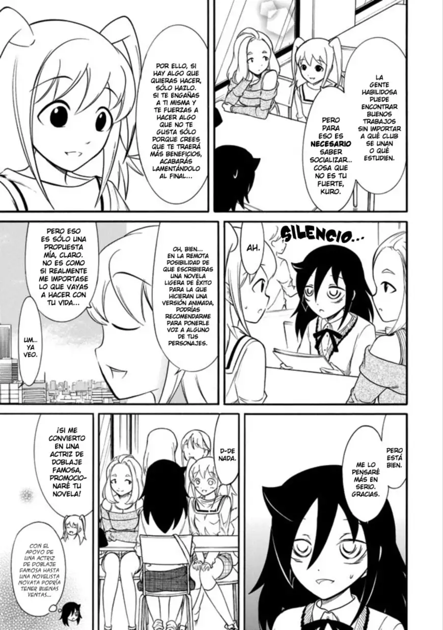 Watashi ga Motenai no wa Dou Kangaetemo Omaera ga Warui!, It's Not My Fault That I'm Not Popular! - Capítulo 139 - Página 7 - LectorTMOo