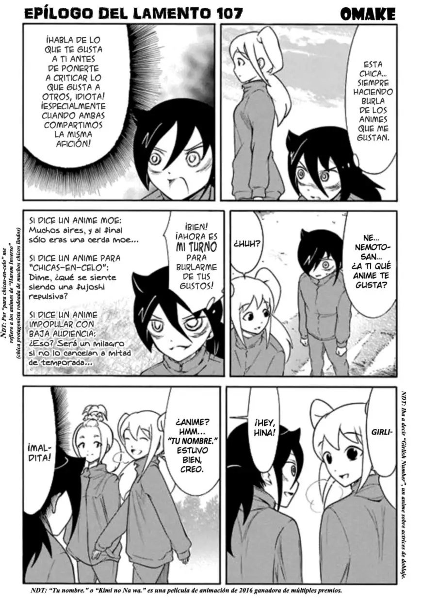Watashi ga Motenai no wa Dou Kangaetemo Omaera ga Warui!, It's Not My Fault That I'm Not Popular! - Capítulo 149 - Página 27 - LectorTMOo