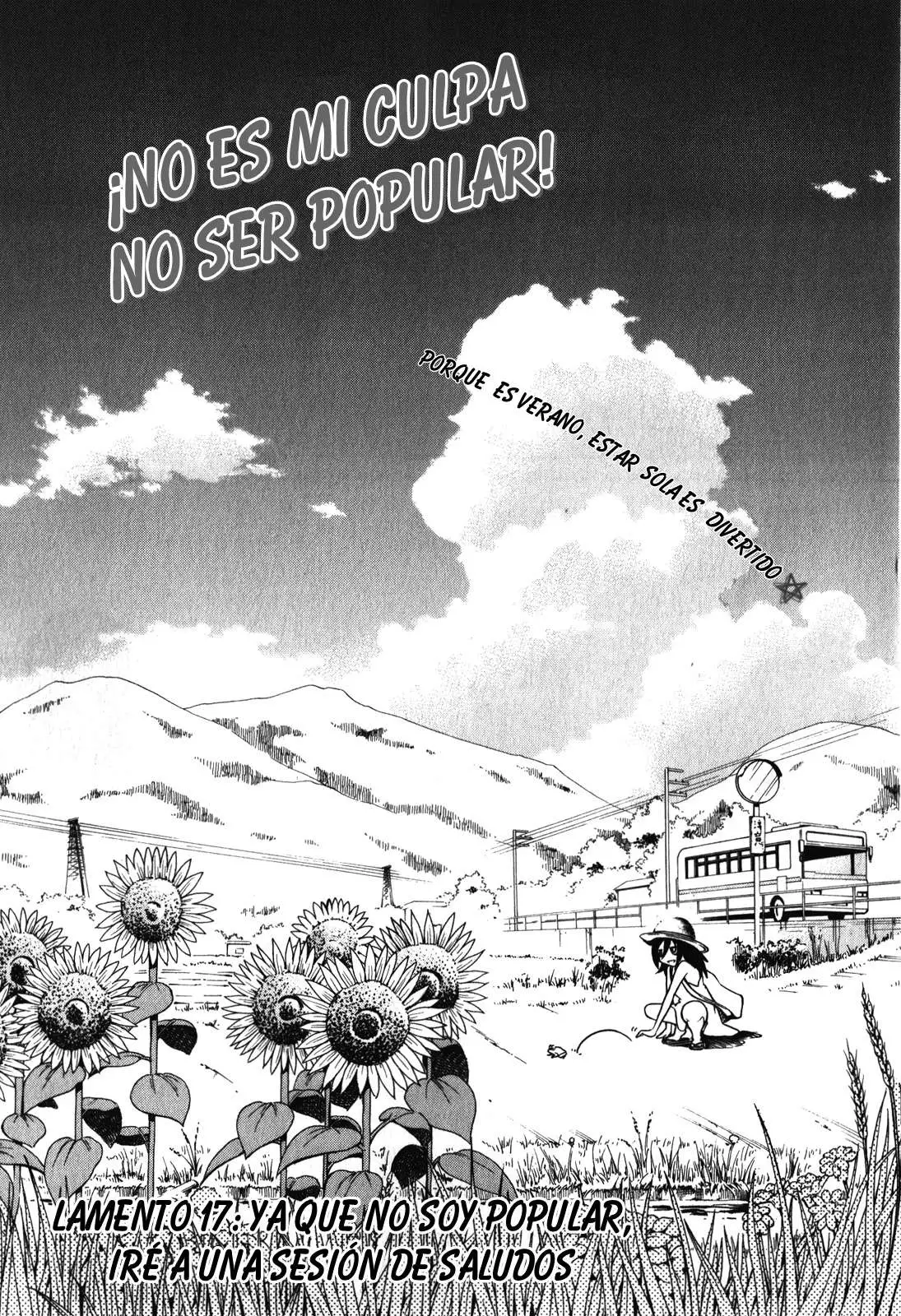 Watashi ga Motenai no wa Dou Kangaetemo Omaera ga Warui!, It's Not My Fault That I'm Not Popular! - Capítulo 16 - Página 13 - LectorTMOo