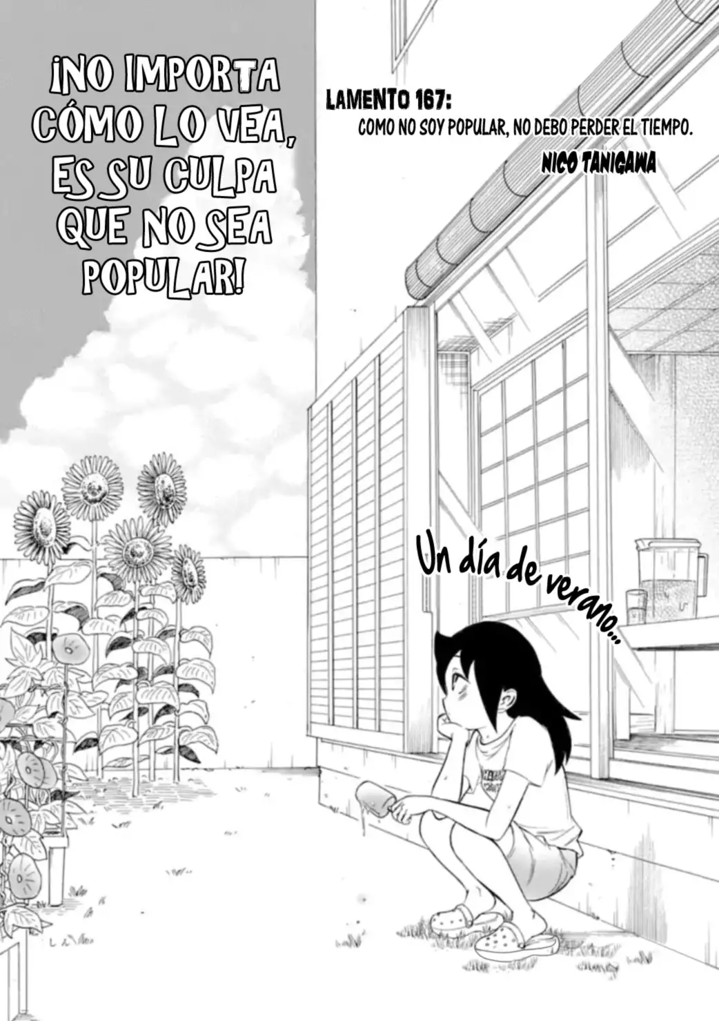 Watashi ga Motenai no wa Dou Kangaetemo Omaera ga Warui!, It's Not My Fault That I'm Not Popular! - Capítulo 167 - Página 1 - LectorTMOo
