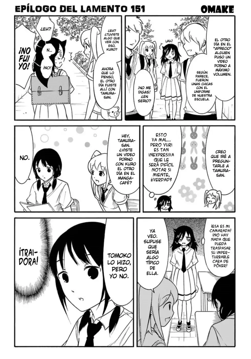 Watashi ga Motenai no wa Dou Kangaetemo Omaera ga Warui!, It's Not My Fault That I'm Not Popular! - Capítulo 169 - Página 18 - LectorTMOo