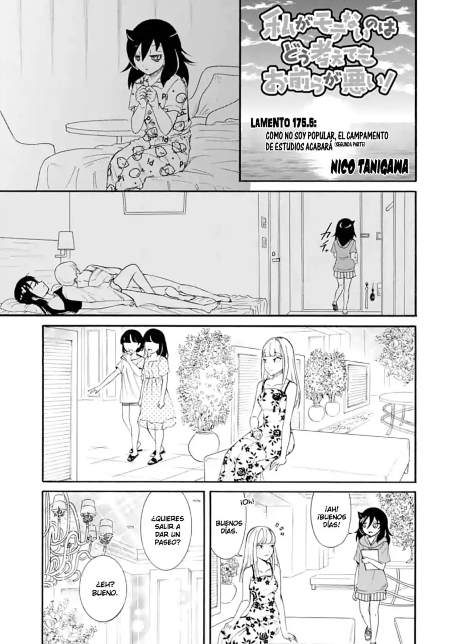 Watashi ga Motenai no wa Dou Kangaetemo Omaera ga Warui!, It's Not My Fault That I'm Not Popular! - Capítulo 175 - Página 20 - LectorTMOo