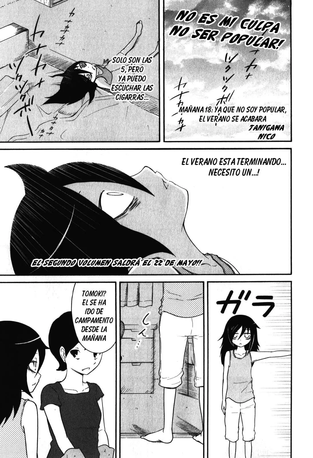 Watashi ga Motenai no wa Dou Kangaetemo Omaera ga Warui!, It's Not My Fault That I'm Not Popular! - Capítulo 18 - Página 1 - LectorTMOo