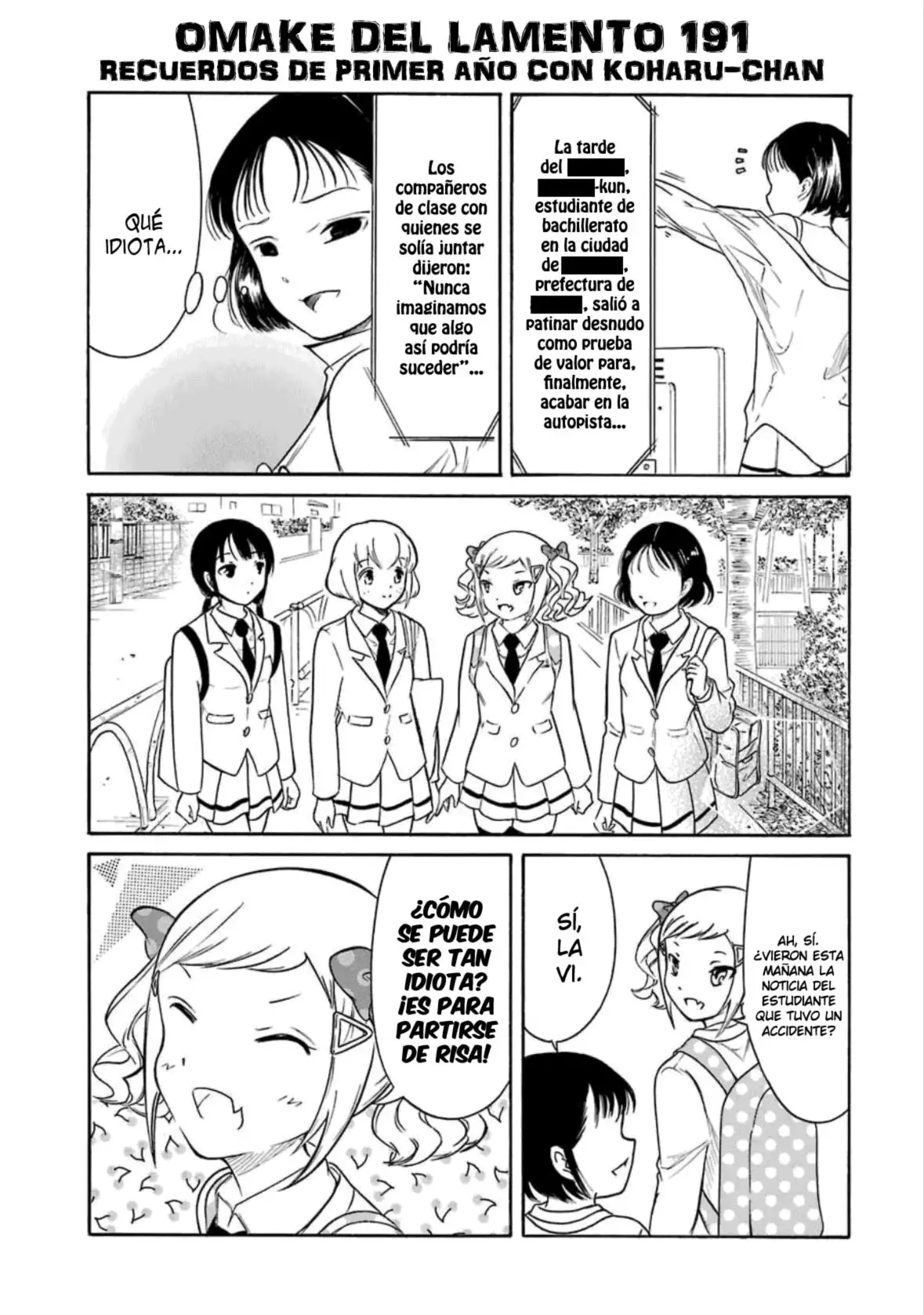 Watashi ga Motenai no wa Dou Kangaetemo Omaera ga Warui!, It's Not My Fault That I'm Not Popular! - Capítulo 191 - Página 14 - LectorTMOo