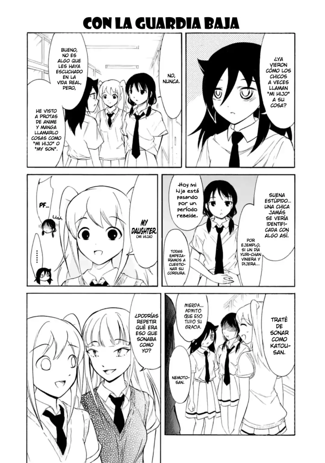 Watashi ga Motenai no wa Dou Kangaetemo Omaera ga Warui!, It's Not My Fault That I'm Not Popular! - Capítulo 192 - Página 6 - LectorTMOo