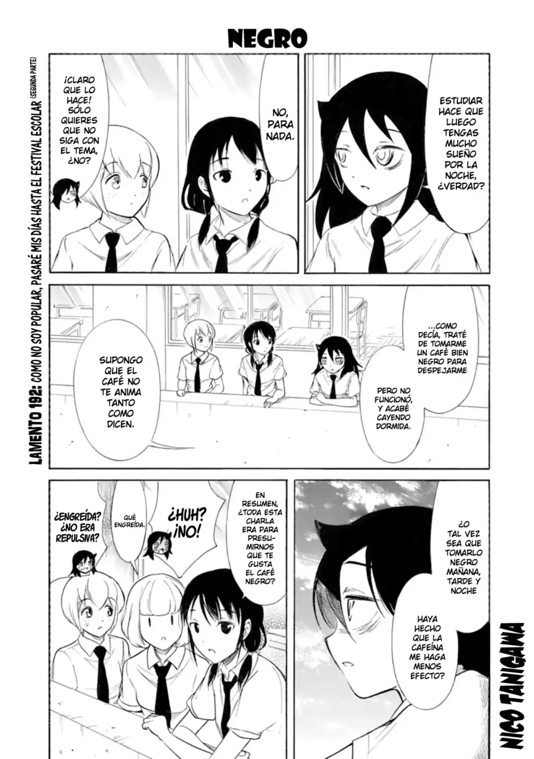 Watashi ga Motenai no wa Dou Kangaetemo Omaera ga Warui!, It's Not My Fault That I'm Not Popular! - Capítulo 192 - Página 12 - LectorTMOo