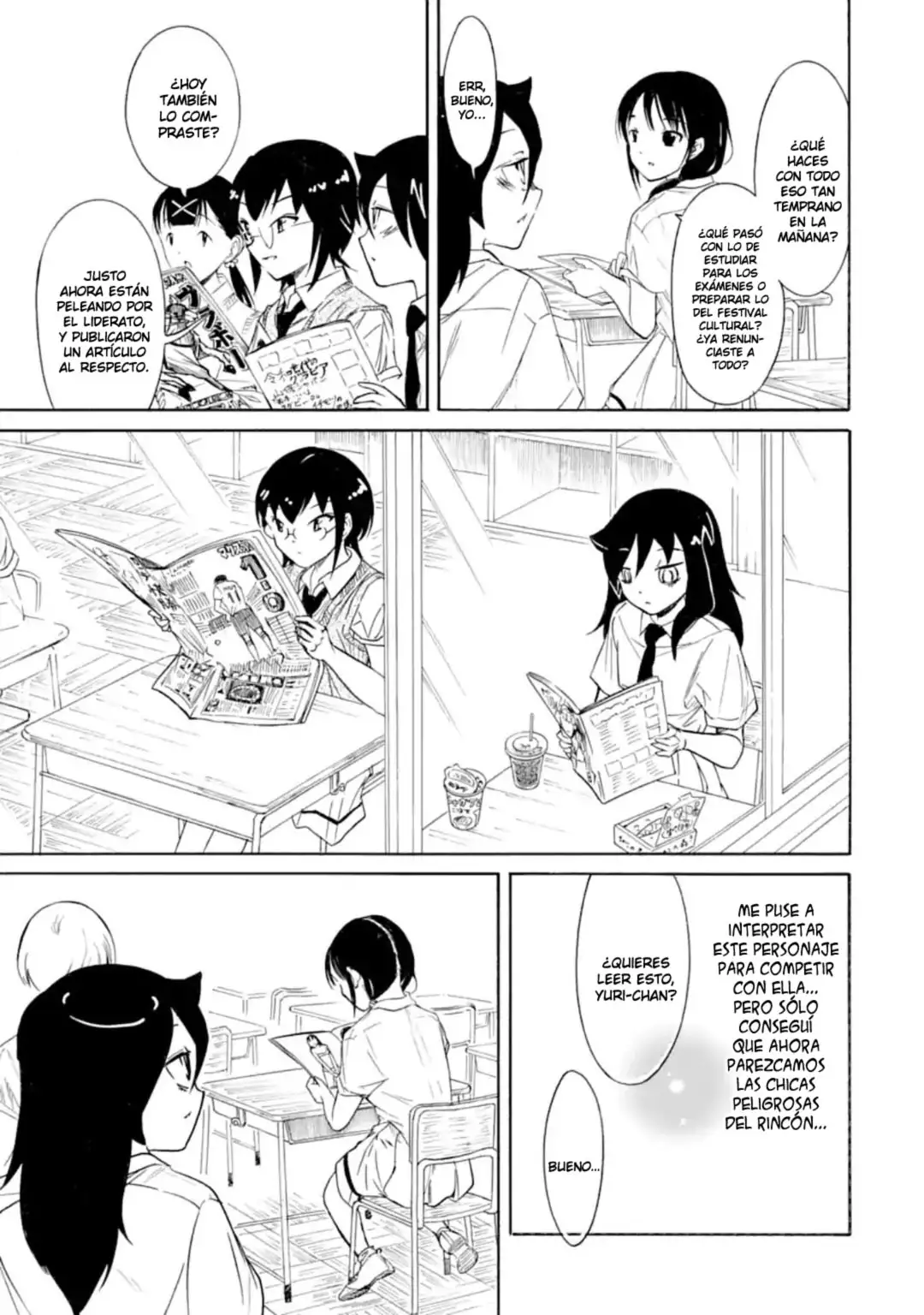 Watashi ga Motenai no wa Dou Kangaetemo Omaera ga Warui!, It's Not My Fault That I'm Not Popular! - Capítulo 195 - Página 3 - LectorTMOo