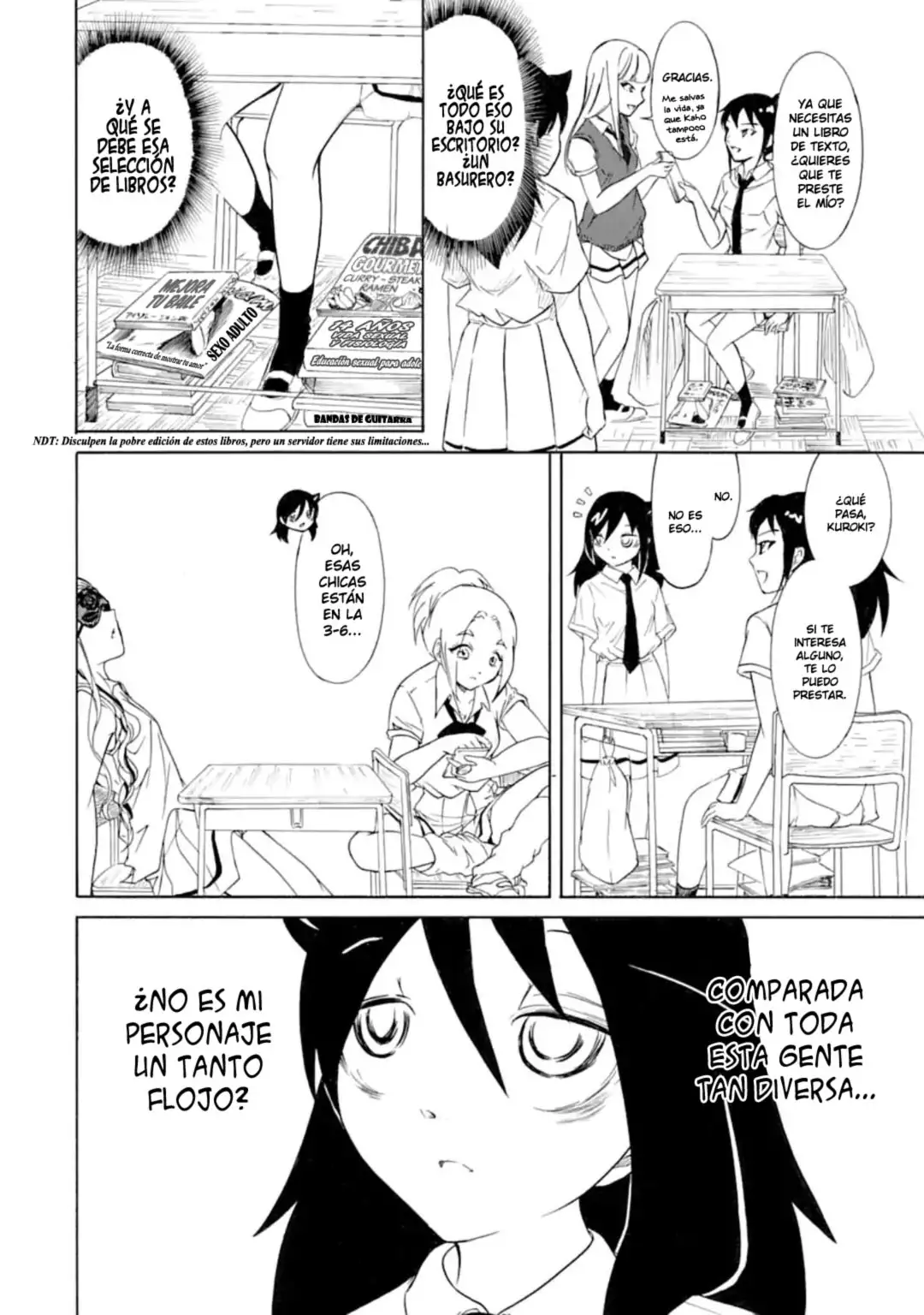 Watashi ga Motenai no wa Dou Kangaetemo Omaera ga Warui!, It's Not My Fault That I'm Not Popular! - Capítulo 195 - Página 6 - LectorTMOo