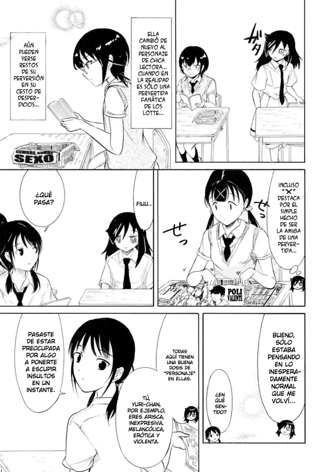 Watashi ga Motenai no wa Dou Kangaetemo Omaera ga Warui!, It's Not My Fault That I'm Not Popular! - Capítulo 195 - Página 7 - LectorTMOo