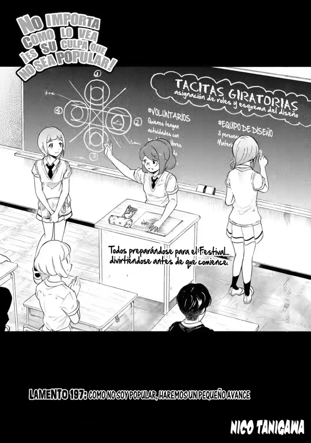 Watashi ga Motenai no wa Dou Kangaetemo Omaera ga Warui!, It's Not My Fault That I'm Not Popular! - Capítulo 197 - Página 1 - LectorTMOo
