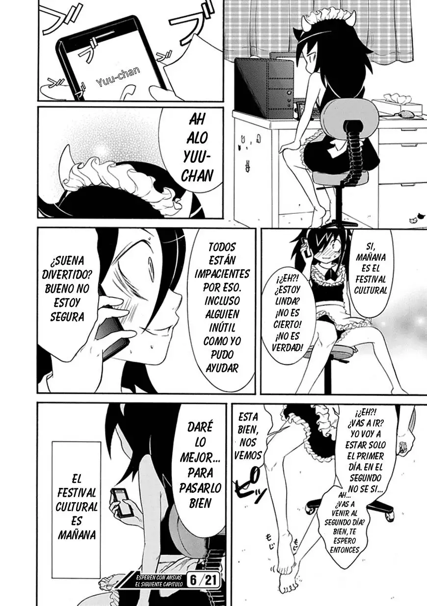 Watashi ga Motenai no wa Dou Kangaetemo Omaera ga Warui!, It's Not My Fault That I'm Not Popular! - Capítulo 20 - Página 16 - LectorTMOo