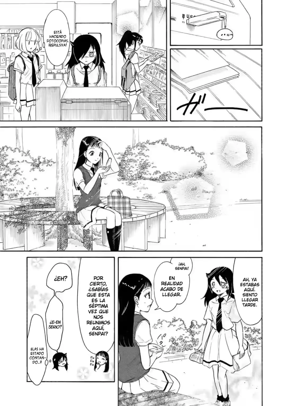 Watashi ga Motenai no wa Dou Kangaetemo Omaera ga Warui!, It's Not My Fault That I'm Not Popular! - Capítulo 202 - Página 3 - LectorTMOo
