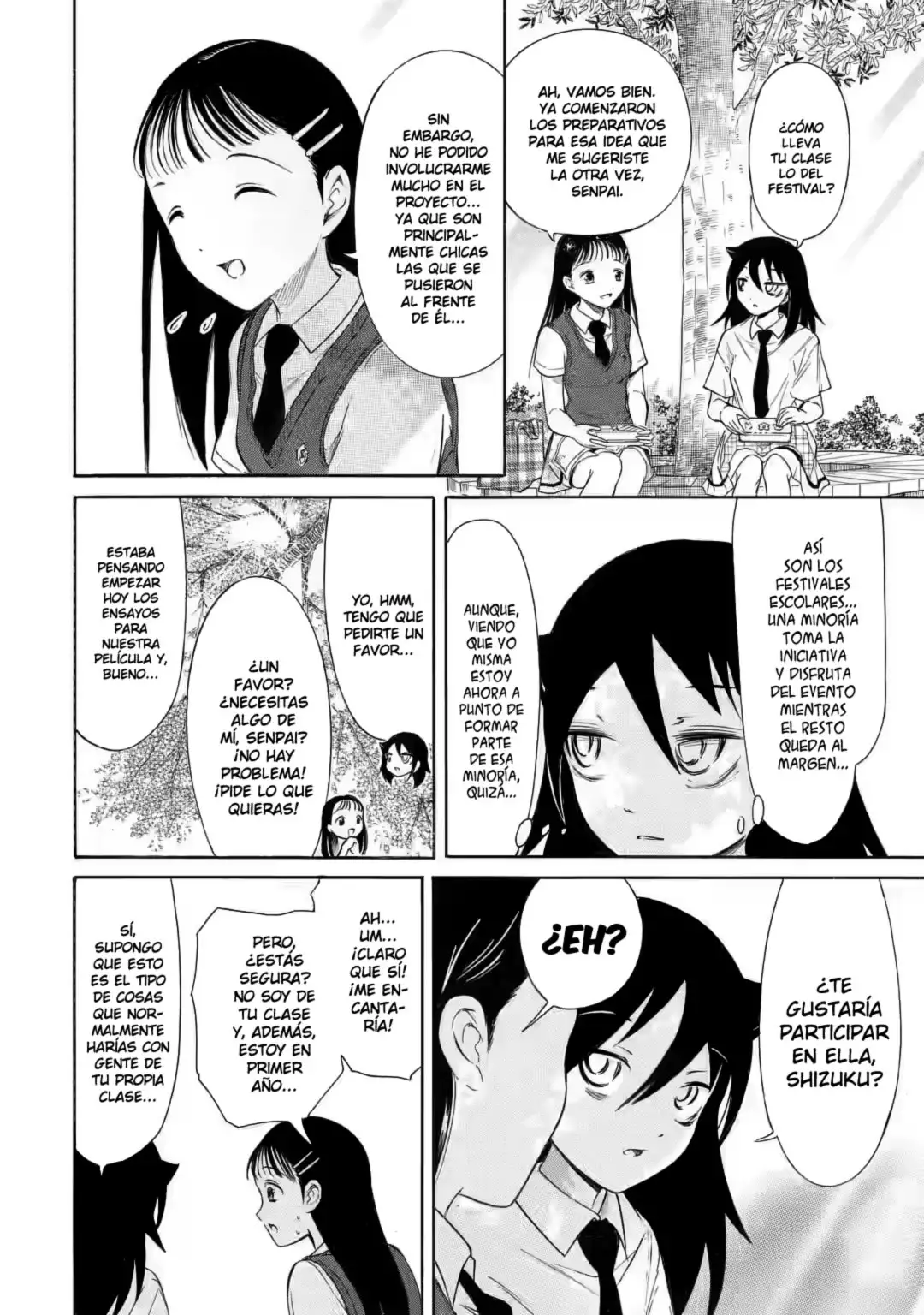 Watashi ga Motenai no wa Dou Kangaetemo Omaera ga Warui!, It's Not My Fault That I'm Not Popular! - Capítulo 202 - Página 4 - LectorTMOo