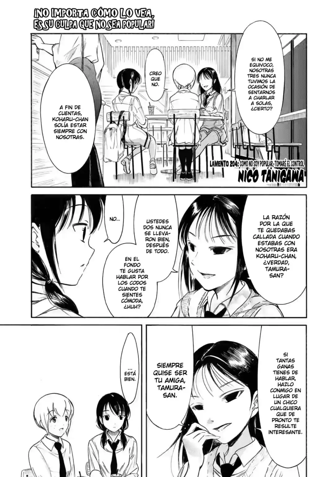 Watashi ga Motenai no wa Dou Kangaetemo Omaera ga Warui!, It's Not My Fault That I'm Not Popular! - Capítulo 205 - Página 21 - LectorTMOo