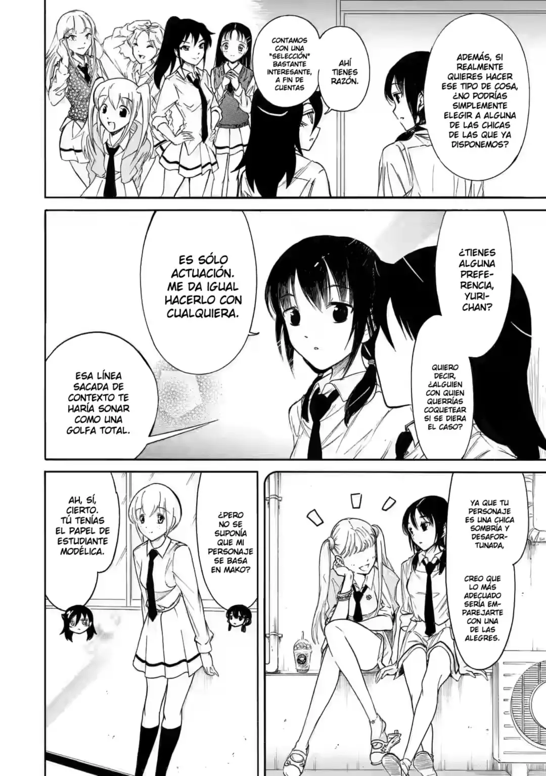 Watashi ga Motenai no wa Dou Kangaetemo Omaera ga Warui!, It's Not My Fault That I'm Not Popular! - Capítulo 208 - Página 4 - LectorTMOo
