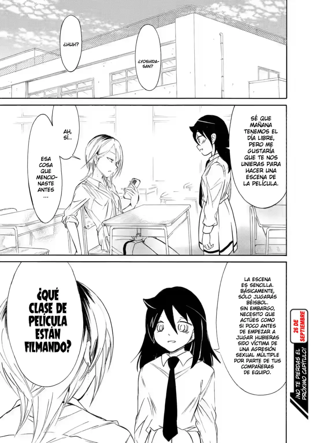 Watashi ga Motenai no wa Dou Kangaetemo Omaera ga Warui!, It's Not My Fault That I'm Not Popular! - Capítulo 208 - Página 9 - LectorTMOo