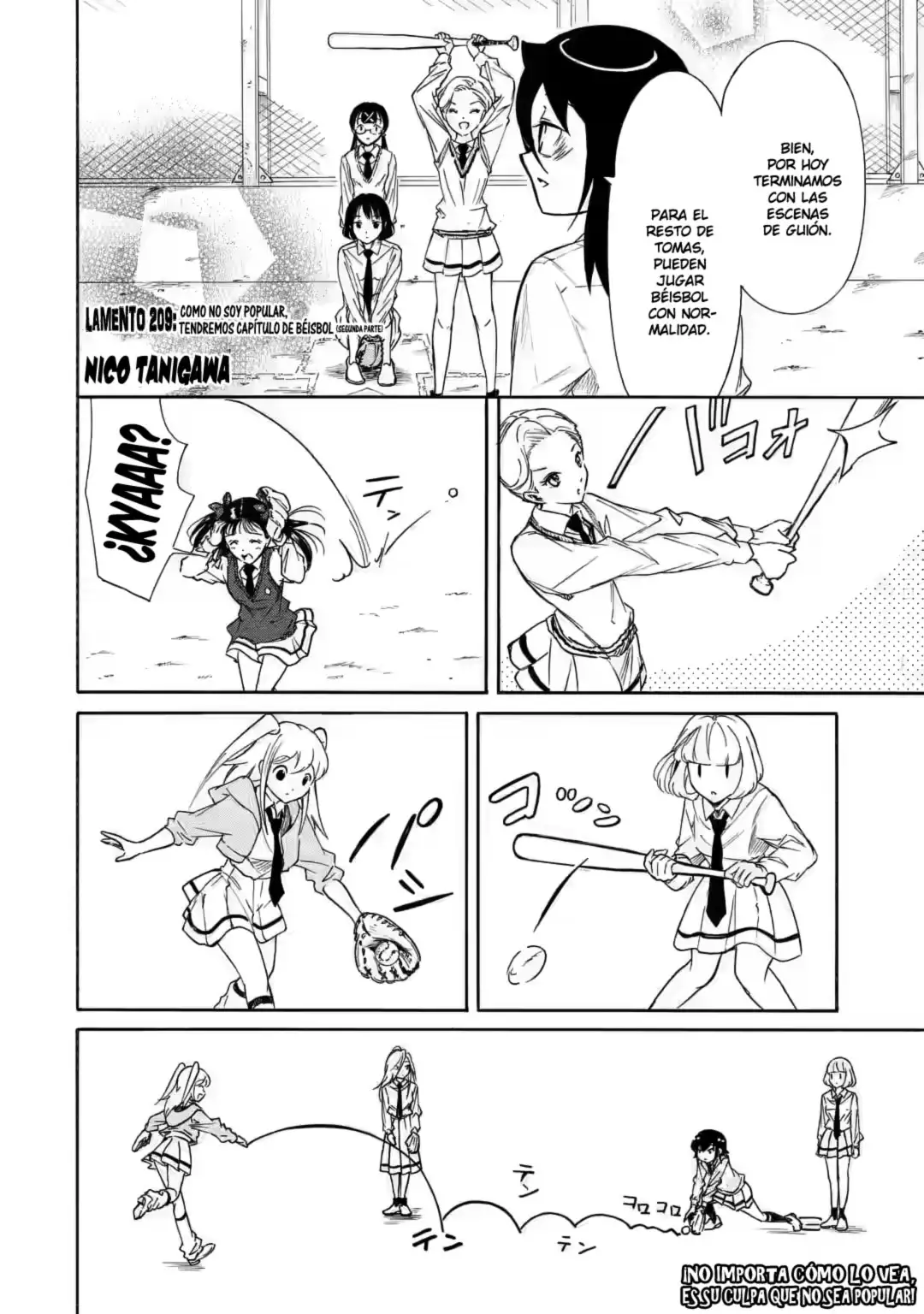 Watashi ga Motenai no wa Dou Kangaetemo Omaera ga Warui!, It's Not My Fault That I'm Not Popular! - Capítulo 209 - Página 16 - LectorTMOo