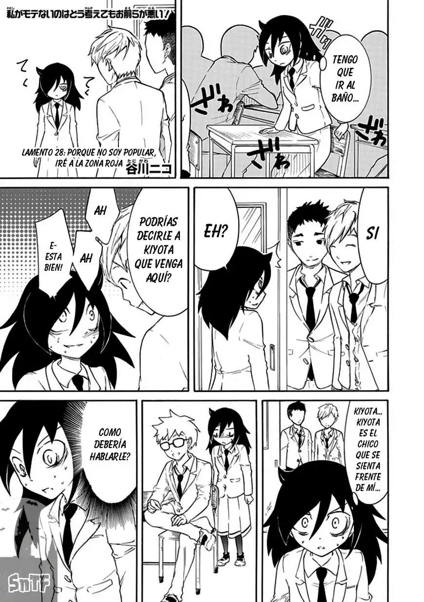 Watashi ga Motenai no wa Dou Kangaetemo Omaera ga Warui!, It's Not My Fault That I'm Not Popular! - Capítulo 28 - Página 3 - LectorTMOo