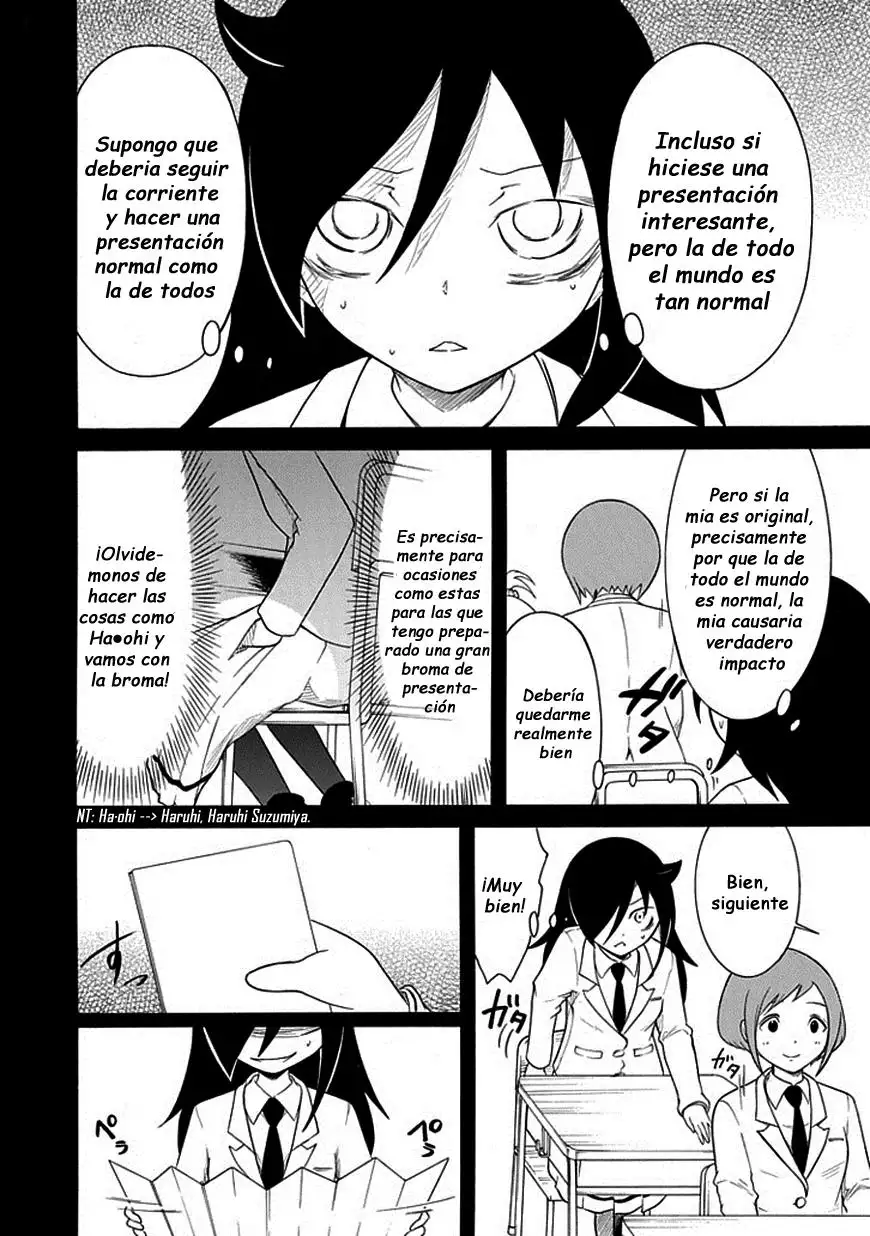 Watashi ga Motenai no wa Dou Kangaetemo Omaera ga Warui!, It's Not My Fault That I'm Not Popular! - Capítulo 39 - Página 4 - LectorTMOo