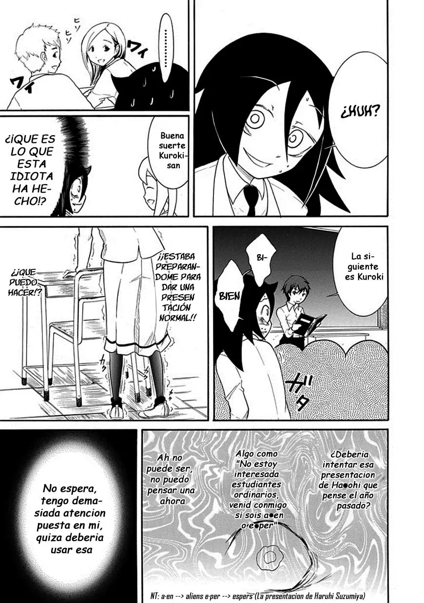 Watashi ga Motenai no wa Dou Kangaetemo Omaera ga Warui!, It's Not My Fault That I'm Not Popular! - Capítulo 39 - Página 13 - LectorTMOo