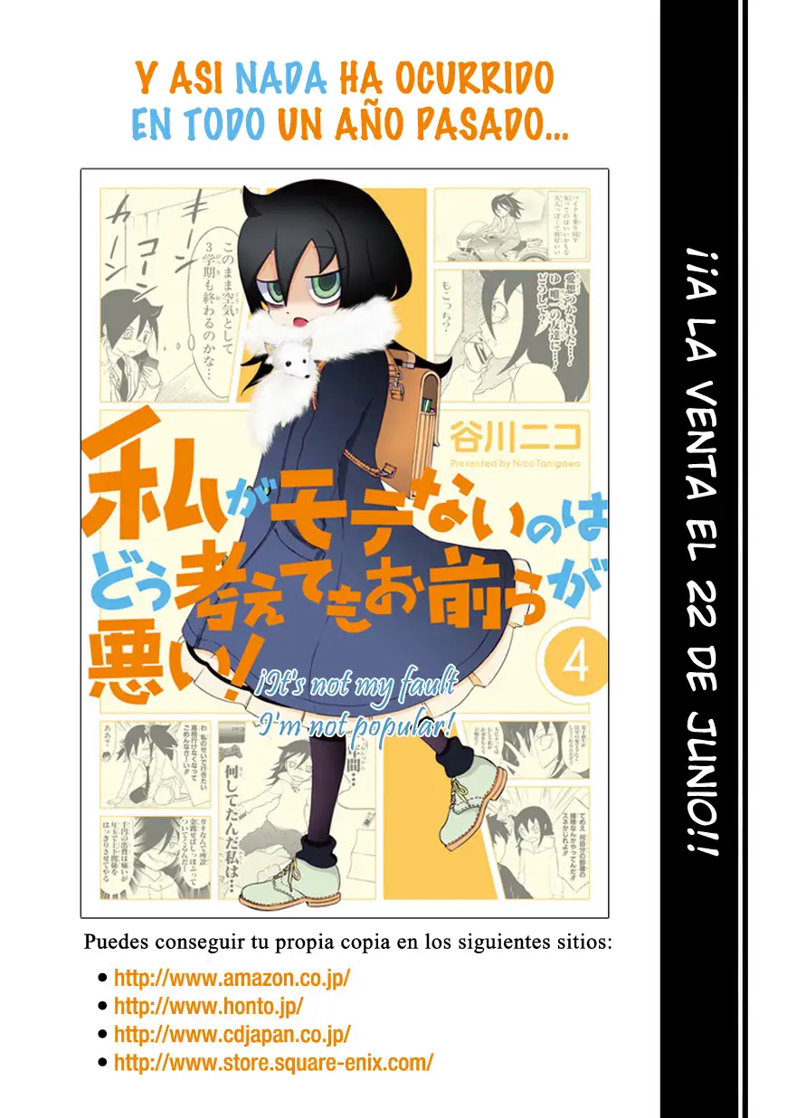 Watashi ga Motenai no wa Dou Kangaetemo Omaera ga Warui!, It's Not My Fault That I'm Not Popular! - Capítulo 43 - Página 10 - LectorTMOo
